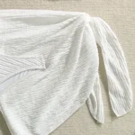 White Starfish Bandeau & Tie Sarong Three Piece Swimwear Set