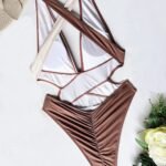 Macchiato Cross Wrap One Piece Swimwear