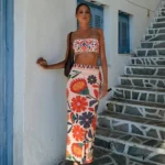 Marigold Bloom Three Piece Swimwear Set