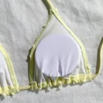 Pastel Yellow Three Piece Swimwear Set
