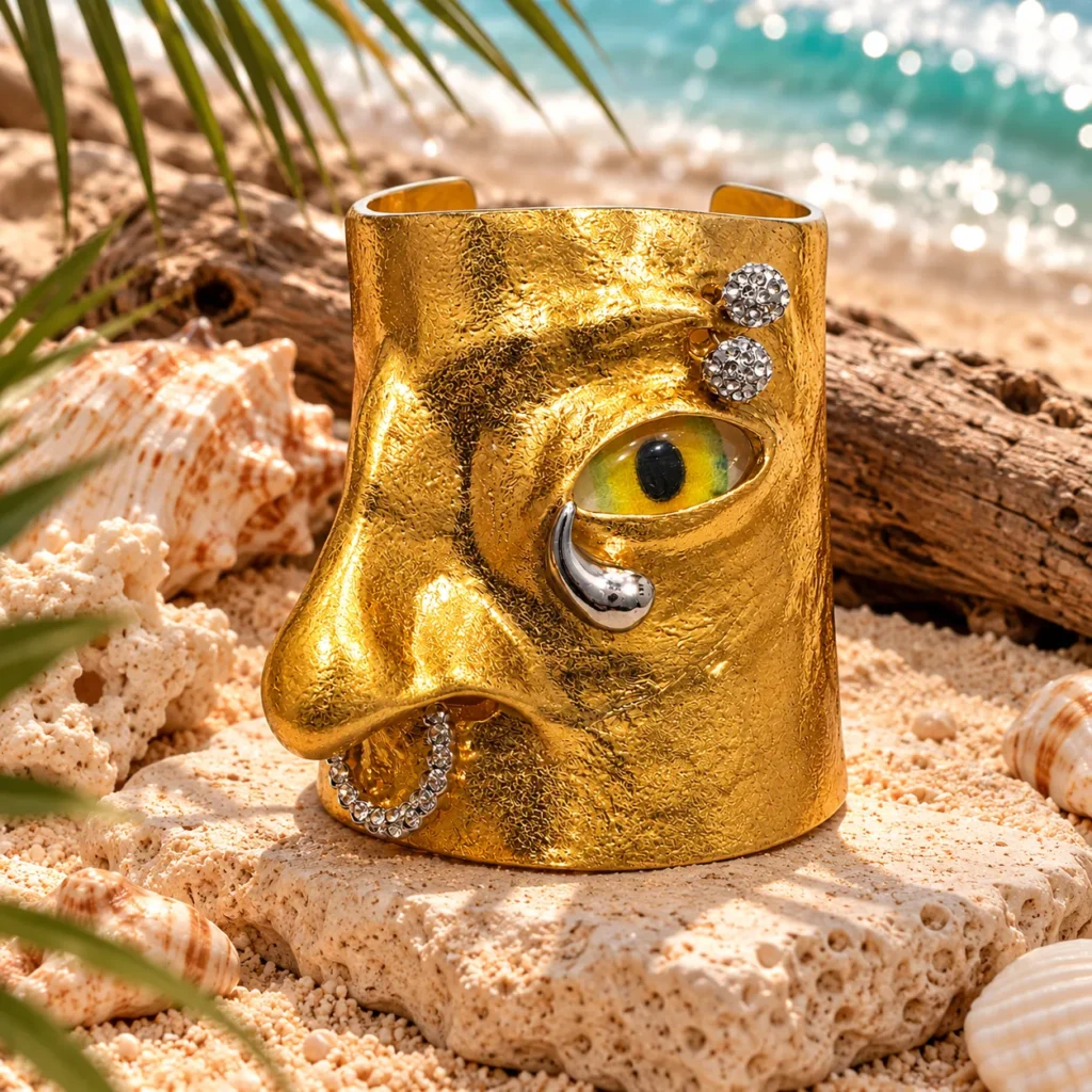 Golden Eye Face Cuff