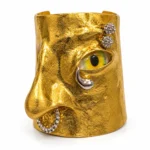 Golden Eye Face Cuff