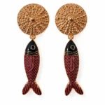 Coral Fish Earrings